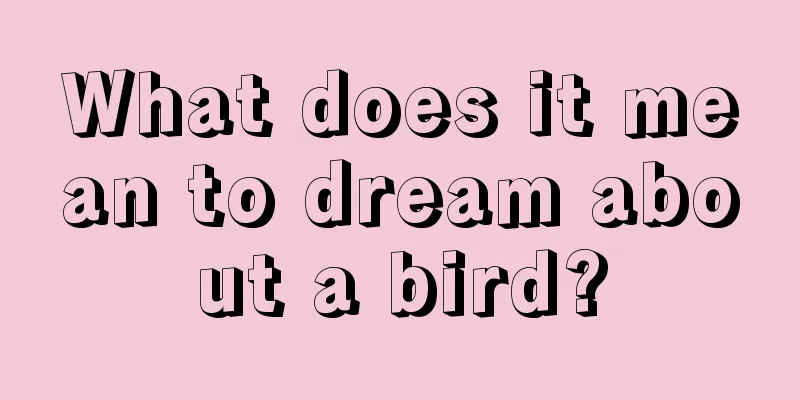 What does it mean to dream about a bird?