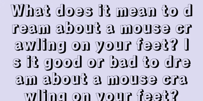 What does it mean to dream about a mouse crawling on your feet? Is it good or bad to dream about a mouse crawling on your feet?