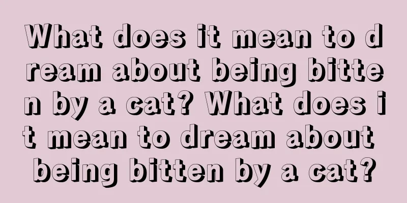 What does it mean to dream about being bitten by a cat? What does it mean to dream about being bitten by a cat?