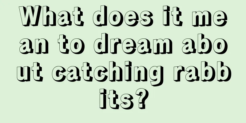 What does it mean to dream about catching rabbits?