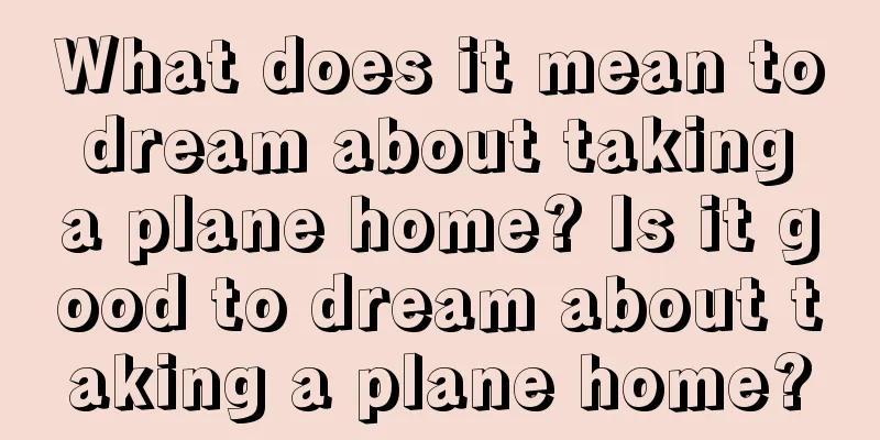 What does it mean to dream about taking a plane home? Is it good to dream about taking a plane home?