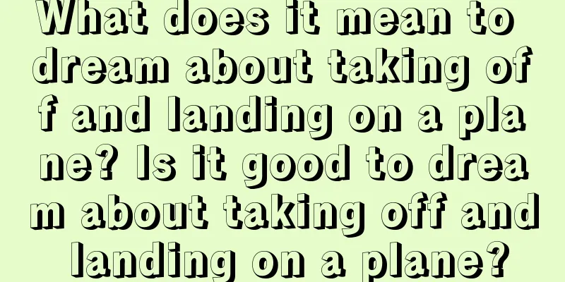 What does it mean to dream about taking off and landing on a plane? Is it good to dream about taking off and landing on a plane?