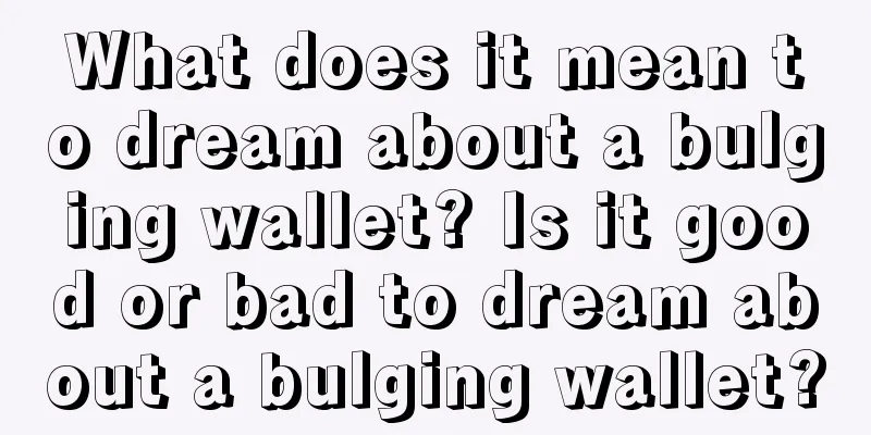 What does it mean to dream about a bulging wallet? Is it good or bad to dream about a bulging wallet?