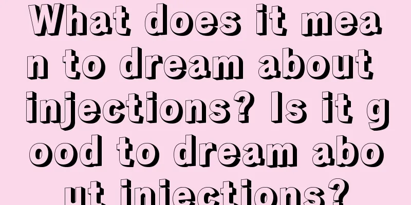 What does it mean to dream about injections? Is it good to dream about injections?