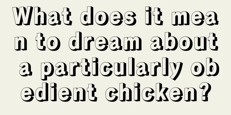 What does it mean to dream about a particularly obedient chicken?