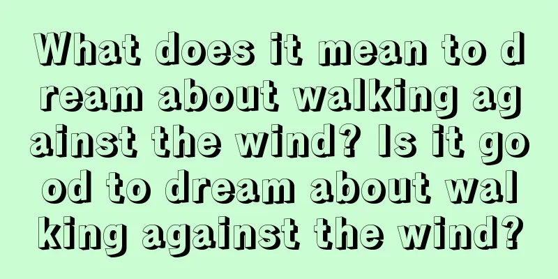 What does it mean to dream about walking against the wind? Is it good to dream about walking against the wind?