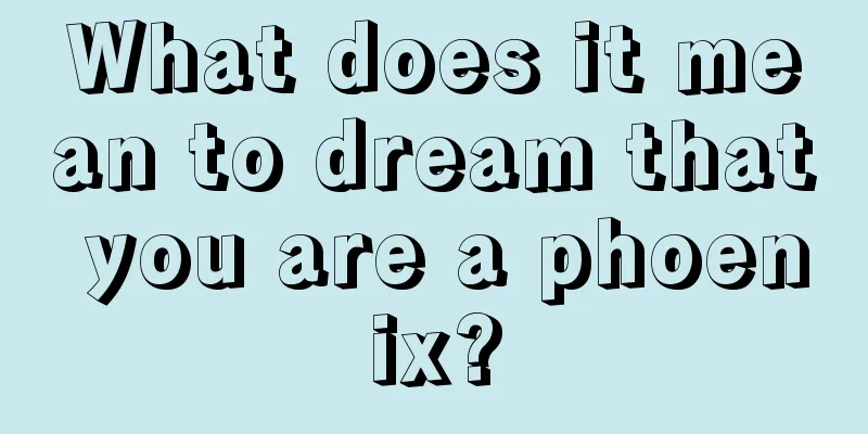 What does it mean to dream that you are a phoenix?