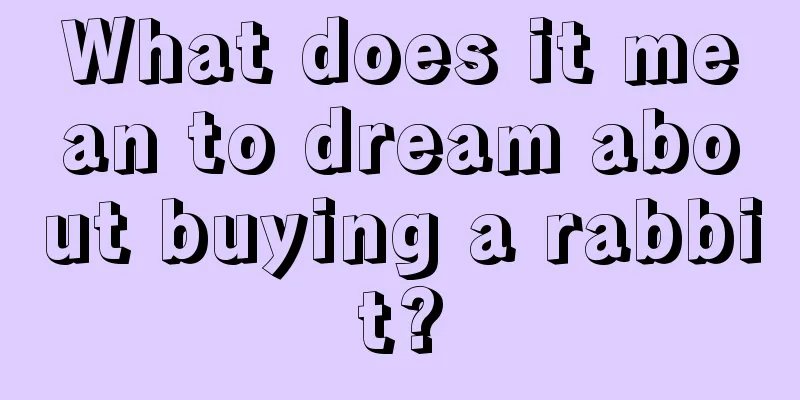 What does it mean to dream about buying a rabbit?