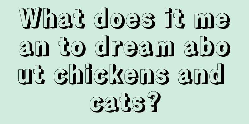 What does it mean to dream about chickens and cats?