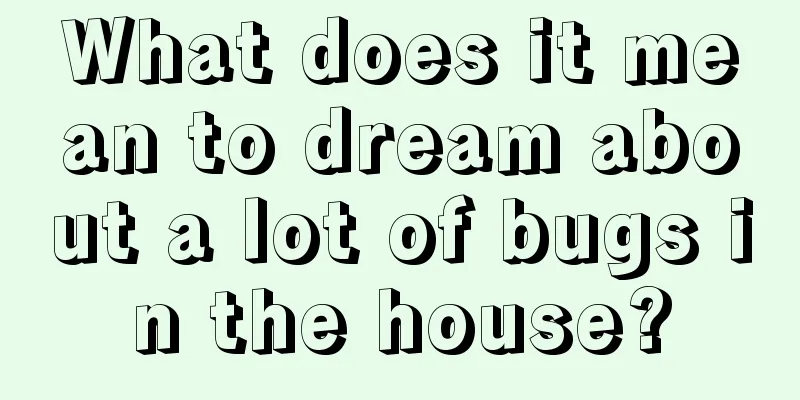 What does it mean to dream about a lot of bugs in the house?