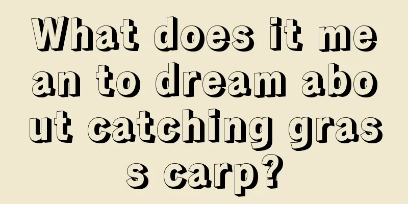 What does it mean to dream about catching grass carp?