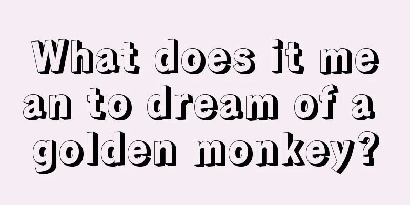 What does it mean to dream of a golden monkey?