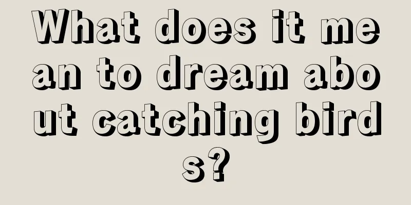 What does it mean to dream about catching birds?