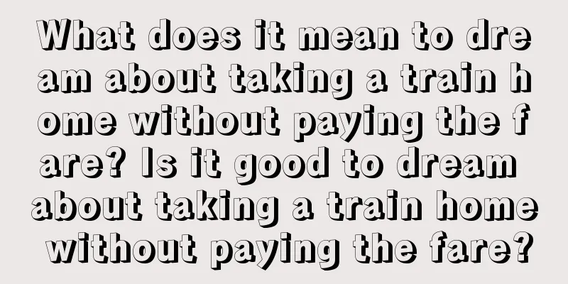 What does it mean to dream about taking a train home without paying the fare? Is it good to dream about taking a train home without paying the fare?