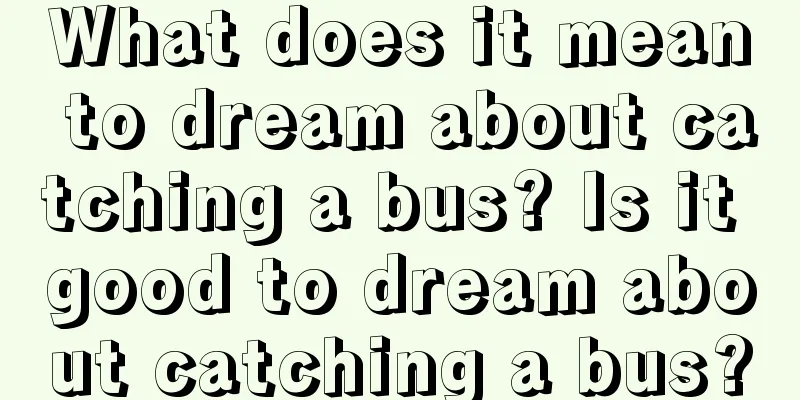 What does it mean to dream about catching a bus? Is it good to dream about catching a bus?