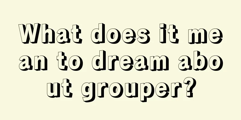 What does it mean to dream about grouper?