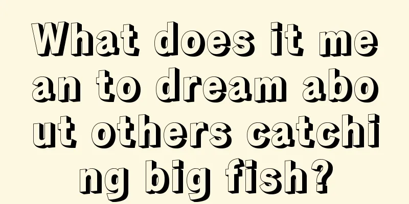 What does it mean to dream about others catching big fish?