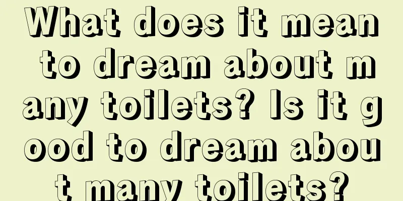 What does it mean to dream about many toilets? Is it good to dream about many toilets?