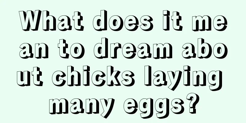 What does it mean to dream about chicks laying many eggs?