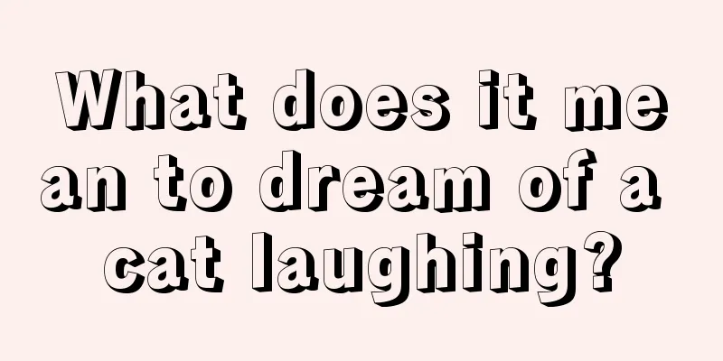 What does it mean to dream of a cat laughing?