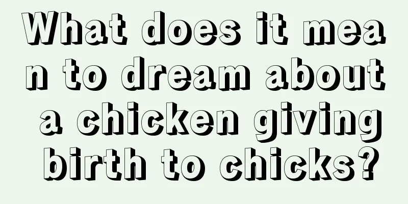 What does it mean to dream about a chicken giving birth to chicks?