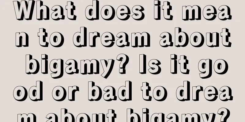 What does it mean to dream about bigamy? Is it good or bad to dream about bigamy?