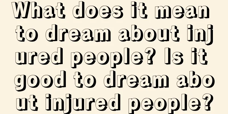 What does it mean to dream about injured people? Is it good to dream about injured people?