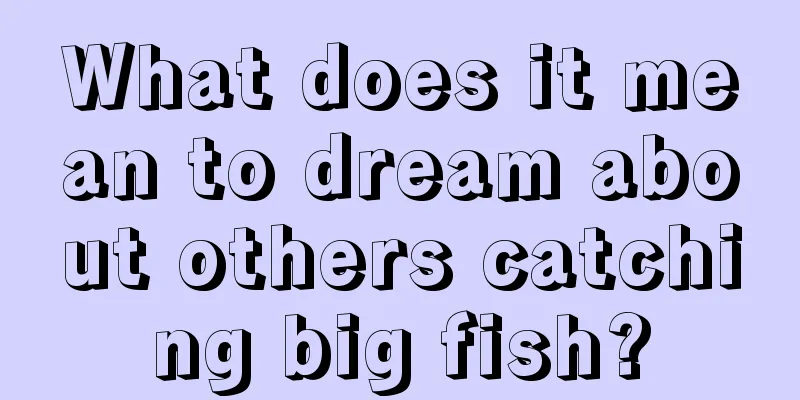 What does it mean to dream about others catching big fish?