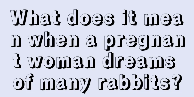 What does it mean when a pregnant woman dreams of many rabbits?