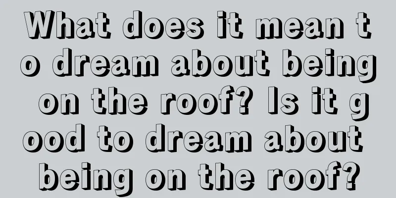 What does it mean to dream about being on the roof? Is it good to dream about being on the roof?