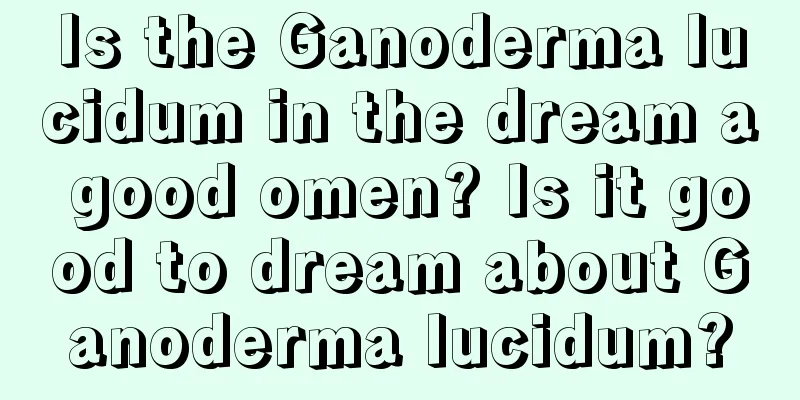 Is the Ganoderma lucidum in the dream a good omen? Is it good to dream about Ganoderma lucidum?