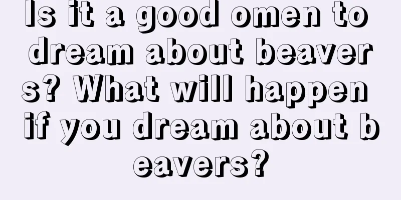 Is it a good omen to dream about beavers? What will happen if you dream about beavers?