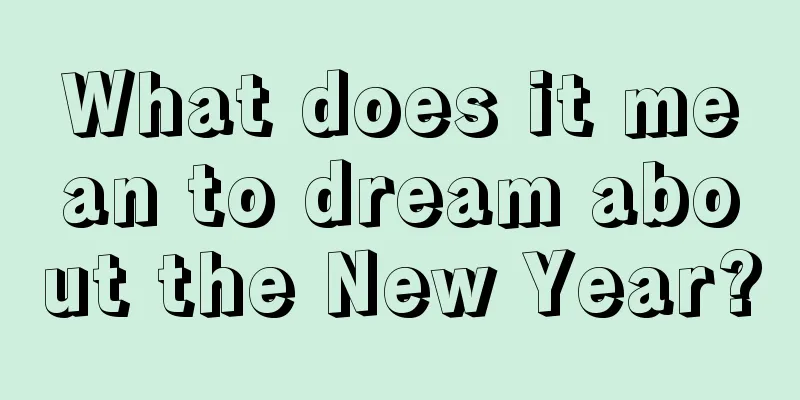 What does it mean to dream about the New Year?