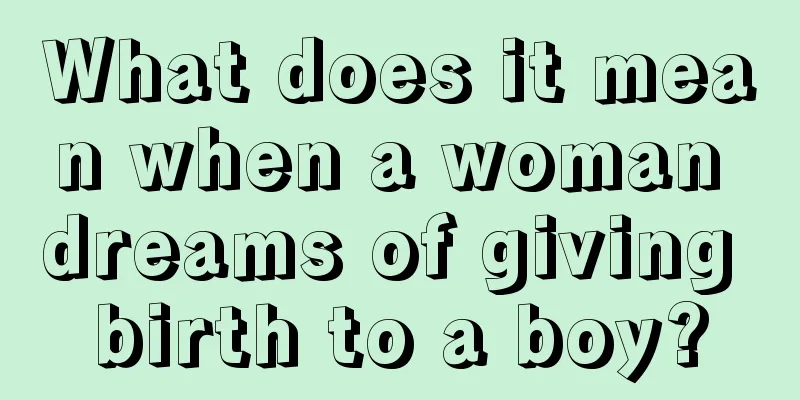 What does it mean when a woman dreams of giving birth to a boy?