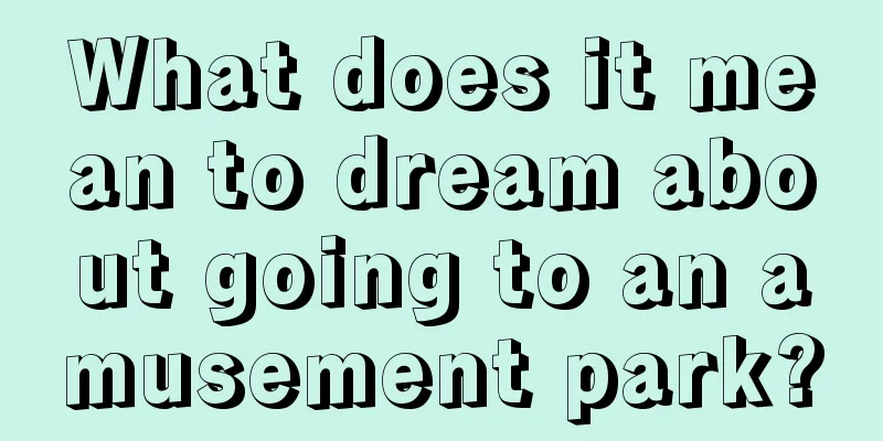 What does it mean to dream about going to an amusement park?