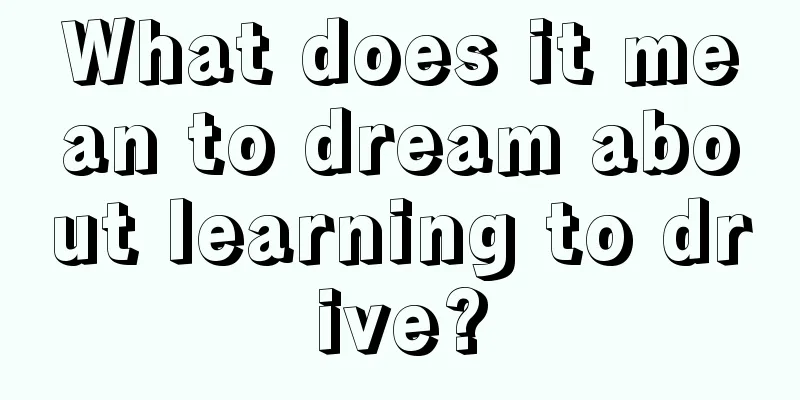 What does it mean to dream about learning to drive?