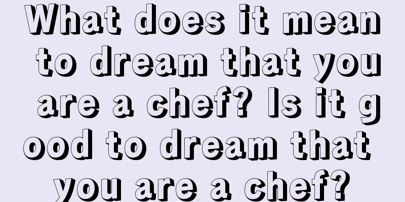 What does it mean to dream that you are a chef? Is it good to dream that you are a chef?