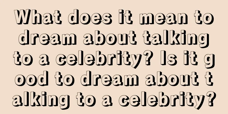 What does it mean to dream about talking to a celebrity? Is it good to dream about talking to a celebrity?