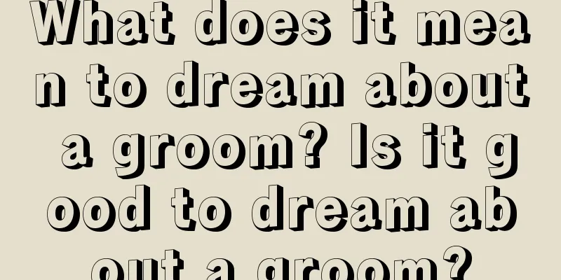 What does it mean to dream about a groom? Is it good to dream about a groom?