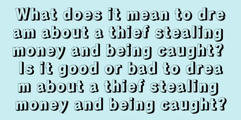 What does it mean to dream about a thief stealing money and being caught? Is it good or bad to dream about a thief stealing money and being caught?