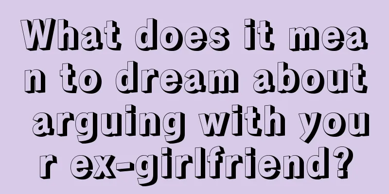 What does it mean to dream about arguing with your ex-girlfriend?