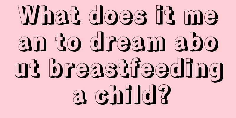 What does it mean to dream about breastfeeding a child?