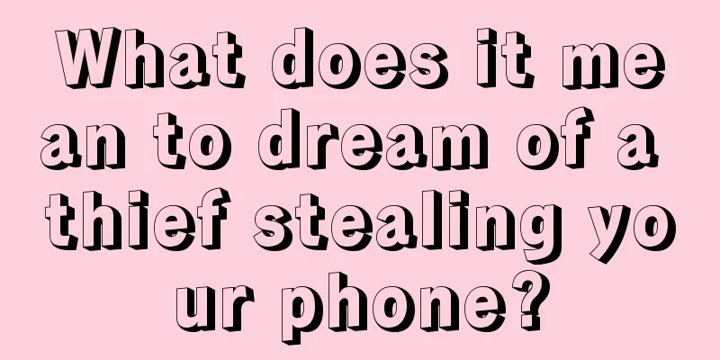 What does it mean to dream of a thief stealing your phone?