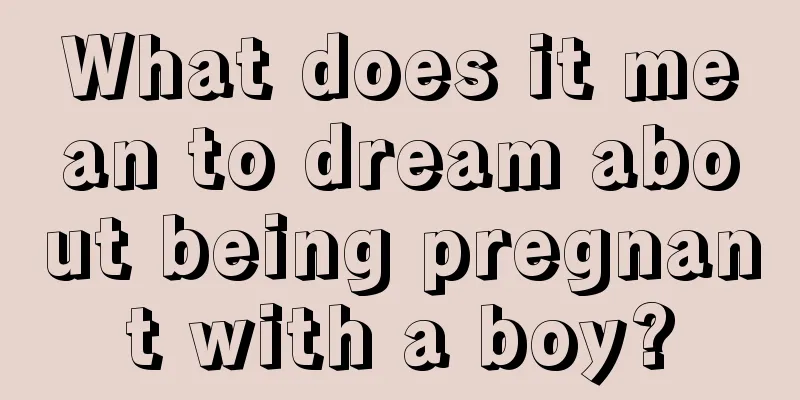 What does it mean to dream about being pregnant with a boy?