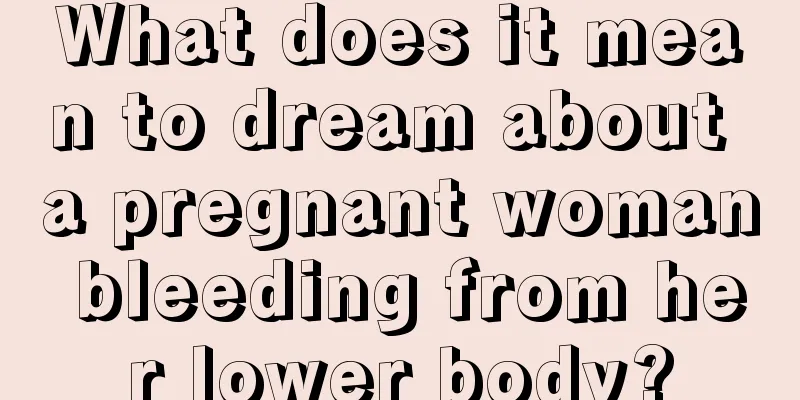 What does it mean to dream about a pregnant woman bleeding from her lower body?