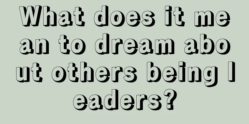 What does it mean to dream about others being leaders?