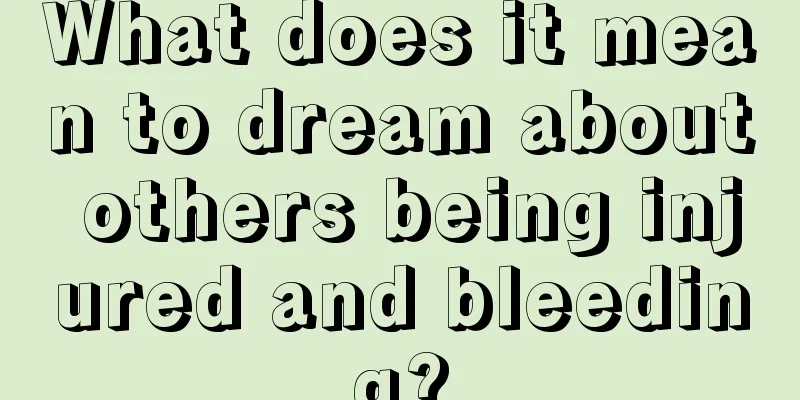 What does it mean to dream about others being injured and bleeding?