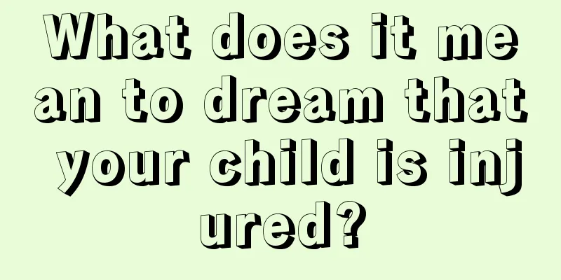 What does it mean to dream that your child is injured?