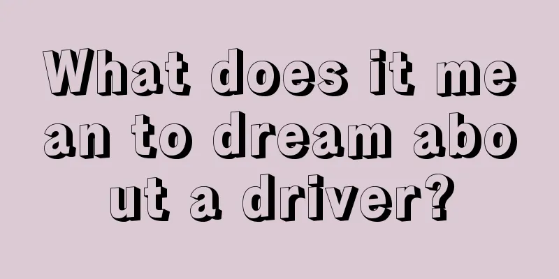 What does it mean to dream about a driver?