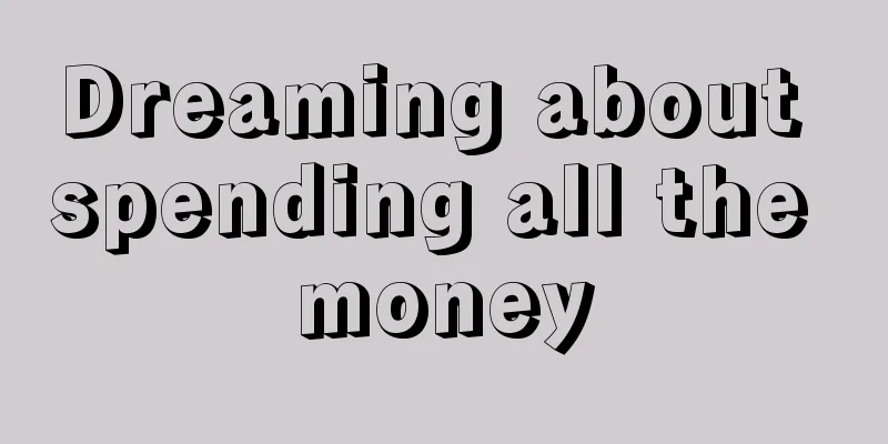 Dreaming about spending all the money